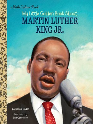 cover image of My Little Golden Book About Martin Luther King Jr.
